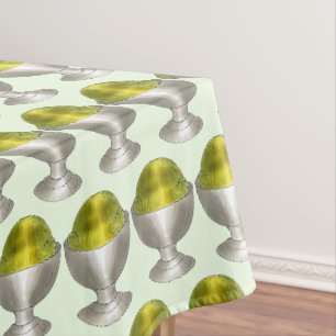 Pistachio Gelato Italian Bakery Ice Cream Dessert Tablecloth