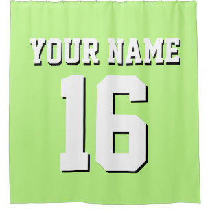 Pistachio Green White Sports Jersey Team Jersey