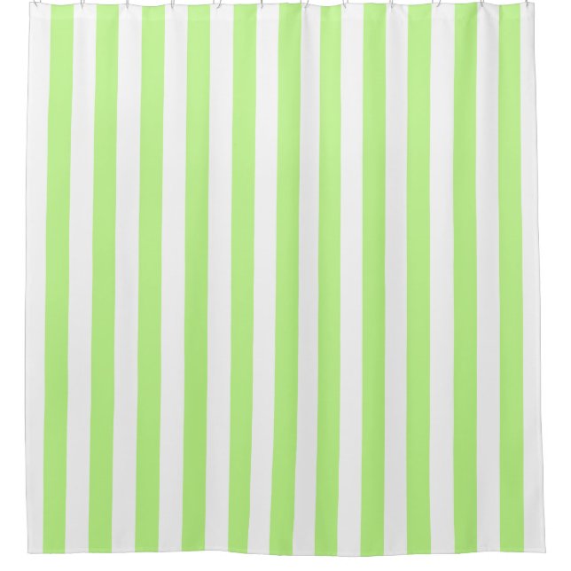 Pistachio Green White Vertical Stripe NL #0 (Front)