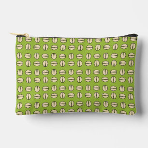 Pistachio Nut Seamless Pattern Accessory Pouch