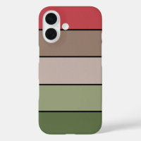 Pistachio Nut Shell Green Red Brown Stripes 