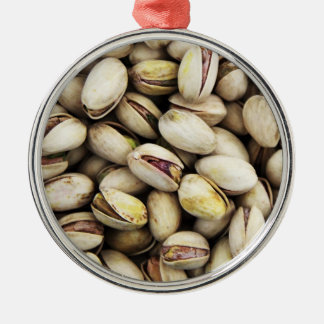 Pistachio Nuts Metal Ornament