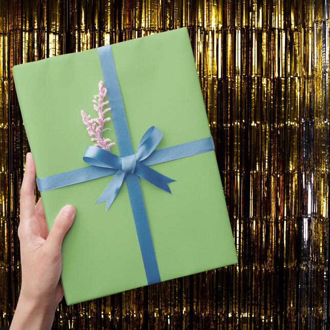 Pistachio Solid Colour Wrapping Paper (Creator Uploaded)