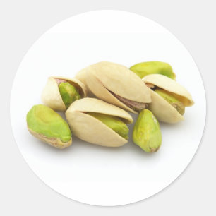 Pistachios Classic Round Sticker