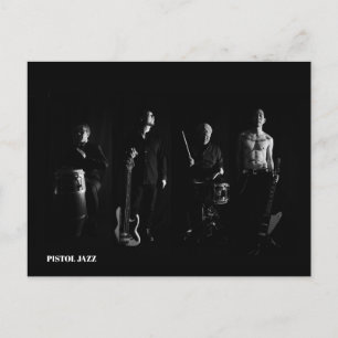 PISTOL JAZZ POSTCARD