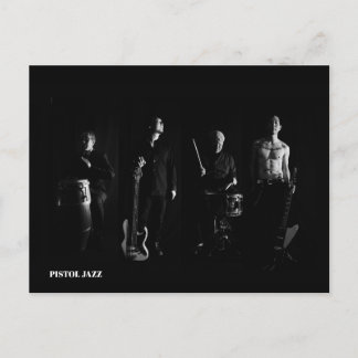 PISTOL JAZZ POSTCARD