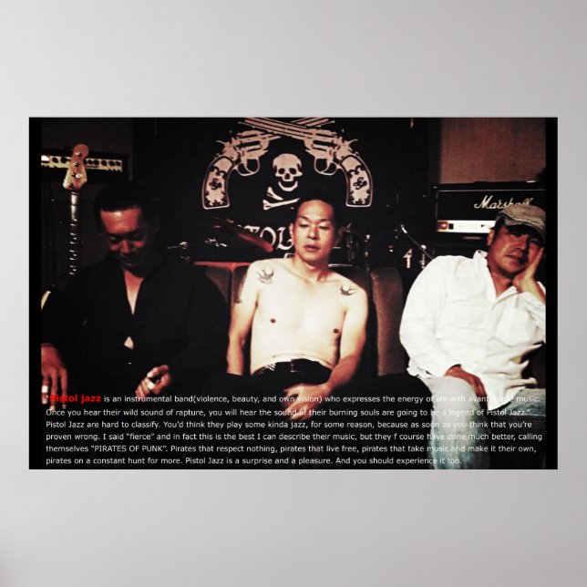 PISTOL JAZZ Poster (Large) (Front)