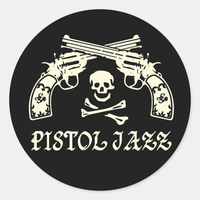 PISTOL JAZZ Sticker (Front)