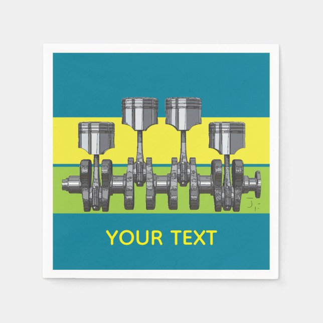 Piston Crankshaft Napkin (Front)