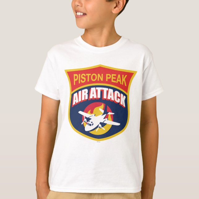 Piston Peak Air Attack Badge T-Shirt (Front)