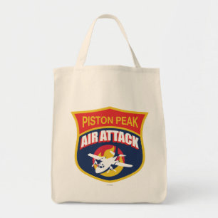 Piston Peak Air Attack Badge Tote Bag