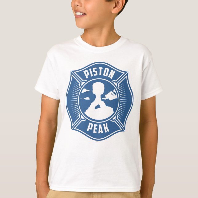 Piston Peak Badge T-Shirt (Front)