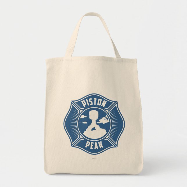 Piston Peak Badge Tote Bag (Front)