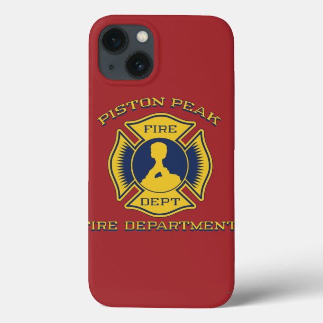 Piston Peak Fire Department Badge Case-Mate iPhone Case (Back)