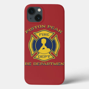 Piston Peak Fire Department Badge iPhone 13 Case