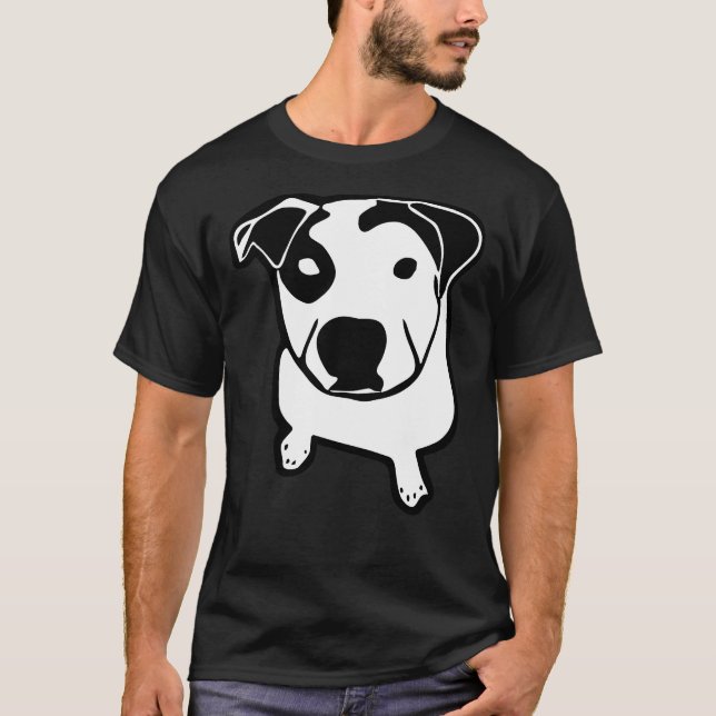 Pit Bull Bone T-Shirt (Front)