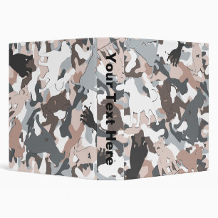 Pit Bull Camo Binder