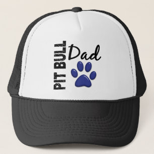 Pit Bull Dad 2 Trucker Hat