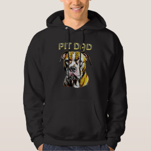 Pit Bull Dad Dog Lover's Hoodie