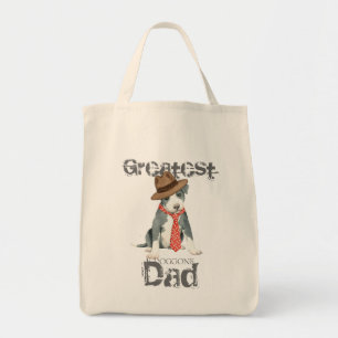 Pit Bull Dad Tote Bag