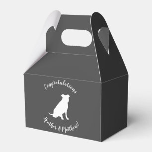 Pit Bull Dog Baby Pitbull Shower Gender Neutral Favor Box