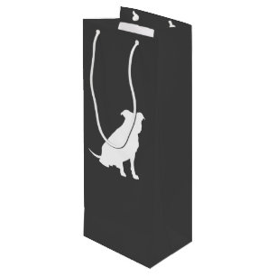 Pit Bull Dog Baby Pitbull Shower Gender Neutral Wine Gift Bag