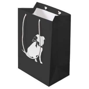 Pit Bull Dog Baby Shower Gender Neutral Medium Gift Bag