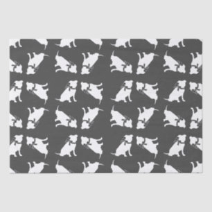 Pit Bull Dog Baby Shower Gender Neutral Tissue Paper