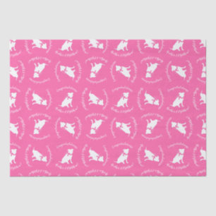 Pit Bull Dog Baby Shower Puppy Tissue Paper