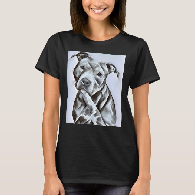 Pit Bull Dog Lover A Beautiful Of A Blue Nose Pit  T-Shirt (Front)