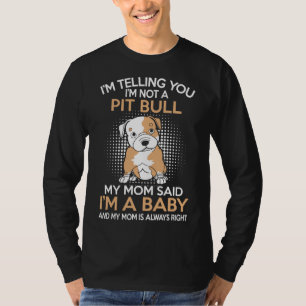 Pit Bull Dog Lovers Mother Day T-Shirt
