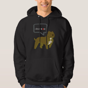 Pit Bull I Love Mom Tattoo Mother S Day Hoodie