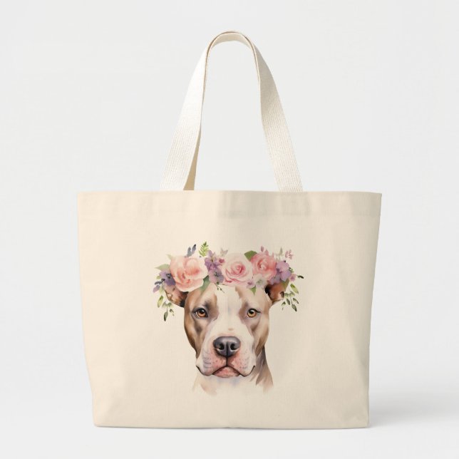 Pit Bull Jumbo Tote (Front)