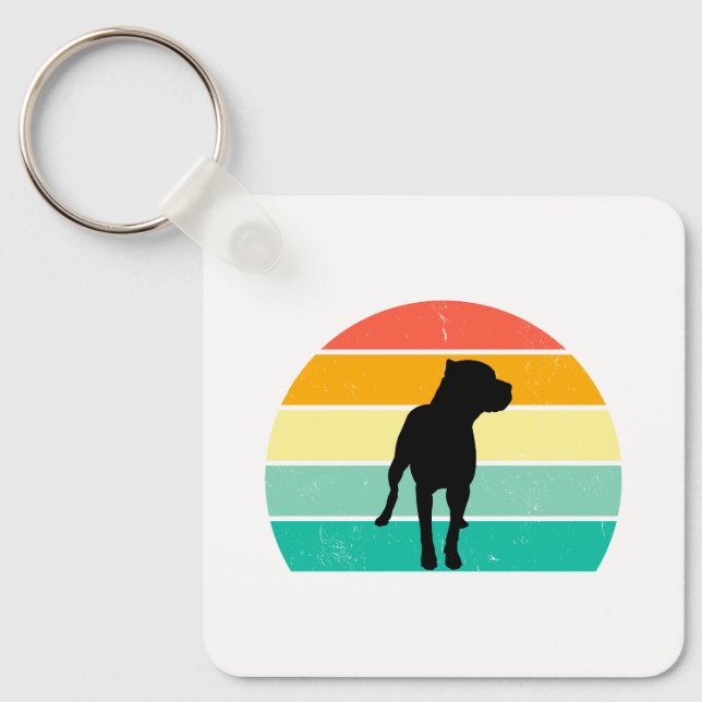 Pit Bull   Keychain (Front)
