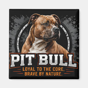🐾 Pit Bull Lover Family Pride 🐾 Magnet