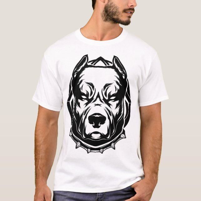 Pit Bull Lovers T-Shirt (Front)