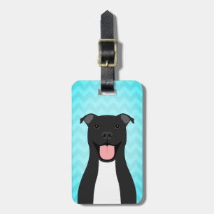 Pit Bull Luggage Tags