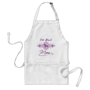 Pit Bull Mom Standard Apron