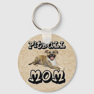 Pit Bull MOM - Tigger Keychain
