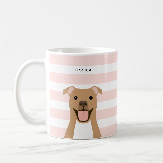 Pit Bull Mugs (Left)