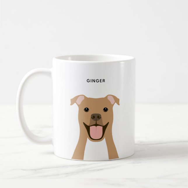 Pit Bull Mugs (Left)