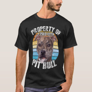 Pit Bull Pittie Owner Property Of 1 T-Shirt
