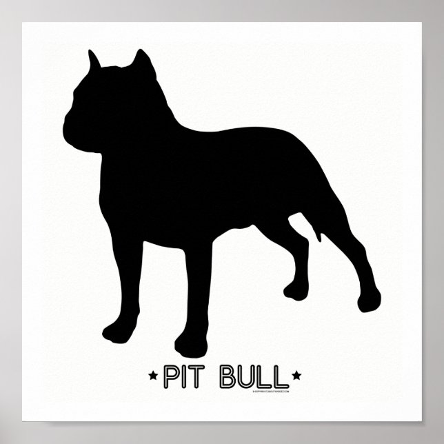 Pit Bull Print (Front)