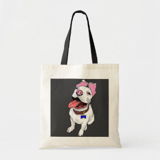 Pit Bull Puppy Tote Bag