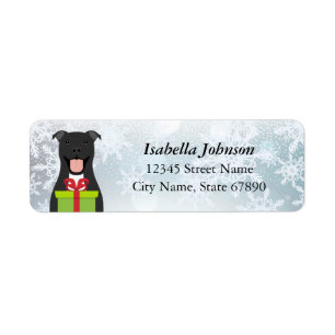 Pit Bull Return Address Labels