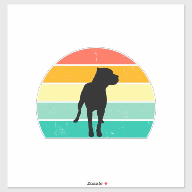 Pit Bull Sticker (Sheet)