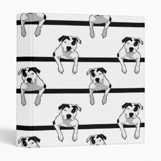 Pit Bull T-Bone Graphic Binder