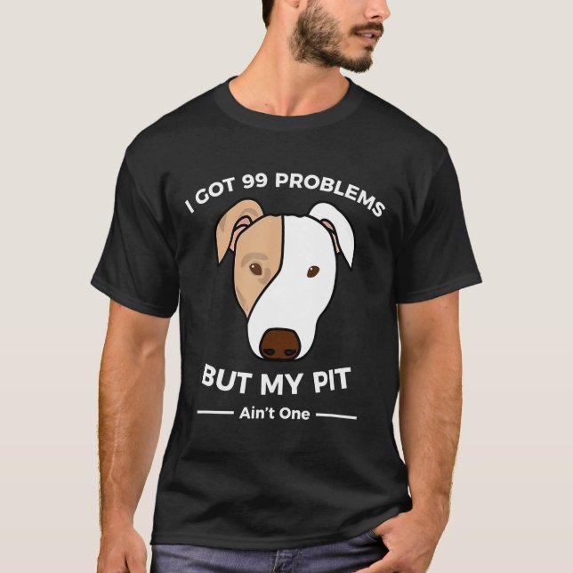 Pit Bull Terrier Shirt Love Pitbull Rescue Pittie  (Front)
