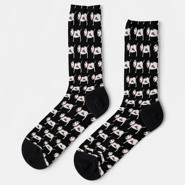 Pit Bull Terrier Socks (Left)