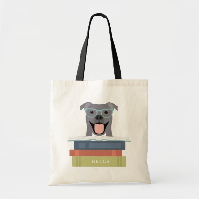 Pit Bull Tote Bags (Front)
